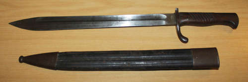 WW1 German Mauser 98/05 Butcher Bayonet