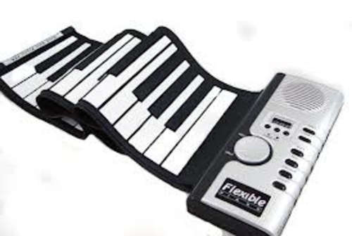Flexible Roll Up Synthesizer Keyboard