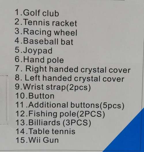 WII ACCESSORY PACK ( 25 IN 1 )