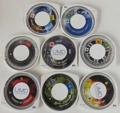 Sony PSP Games x 14
