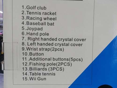 WII ACCESSORY PACK ( 15 IN 1 )