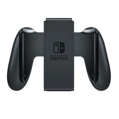 NINTENDO SWITCH OLED MODEL ( BLACK AND WHITE ) EXCELLENT CONDITION + JOYCON GRIP AND WRIST STRAPS