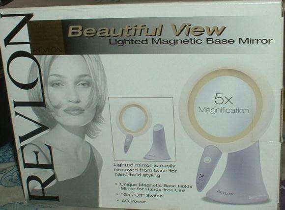 Revlon Beautiful View ( lighted magnetic base mirror )