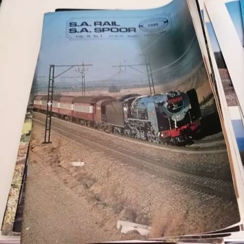 SA Rail Official magazine of the Railway Society Of South Africa. Twelve volumes