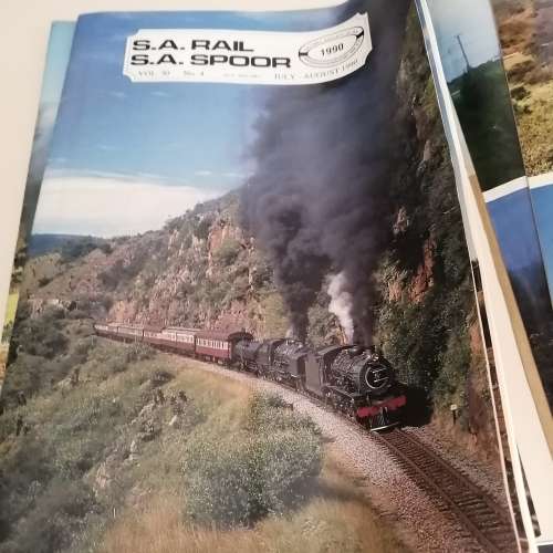 SA Rail Official magazine of the Railway Society Of South Africa. Twelve volumes