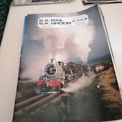 SA Rail Official magazine of the Railway Society Of South Africa. Twelve volumes