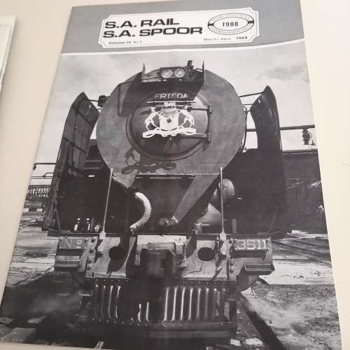 SA Rail.  Journal of the Railway Society of South Africa..16 Volumes