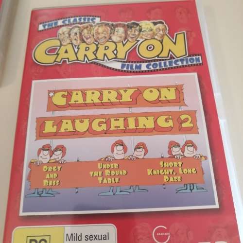 Carry On DVD`s. Eight in total.