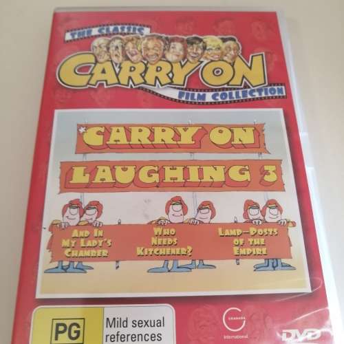 Carry On DVD`s. Eight in total.