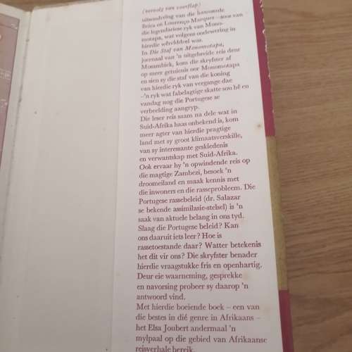 Die Staf van Monomotapa : Elsa Joubert