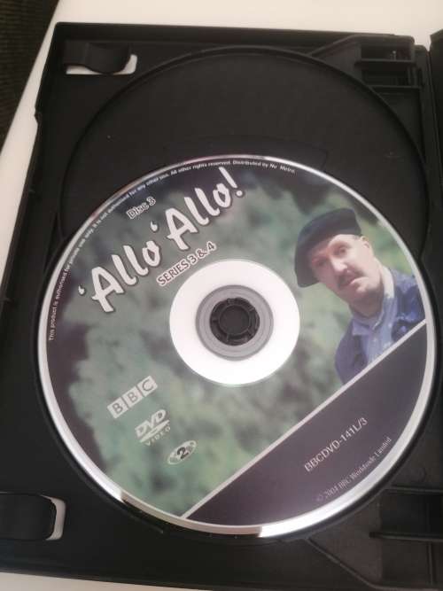 DVD  `Allo` allo`  Series 3&4