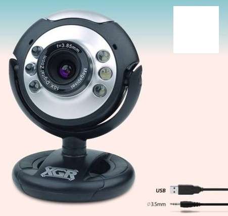 >>>  LED LIGHTS, 10X OPTICAL ZOOM HIGH SPEED WEBCAM WITH NOISE REDUCTION MIC <<<