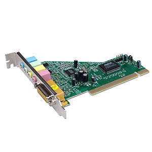 >>> FINAL CLEARANCE SALE!!! Sound Card PCI  6 channels, 32bit, 3D sound support, PCI input<<<