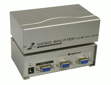 2 Port VGA Splitter