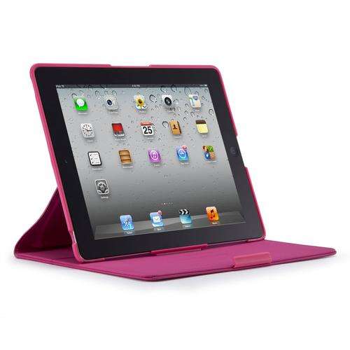 Speck - FitFolio Case for Apple New iPad2/iPad 3/iPad 4- Raspberry Pink - {Brand New} [Ready2Ship]