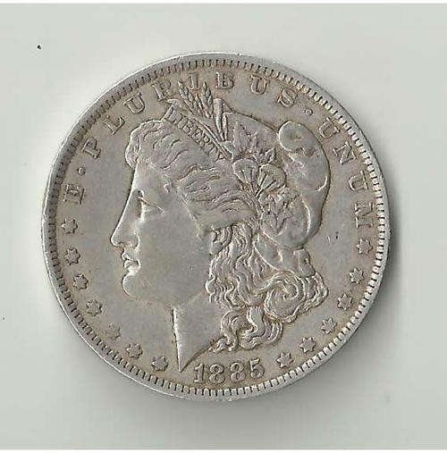 Morgan Silver Dollar 1885 Mintmark O - Great Condition