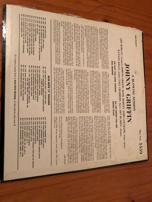 Johnny Griffin: A Blowing Session