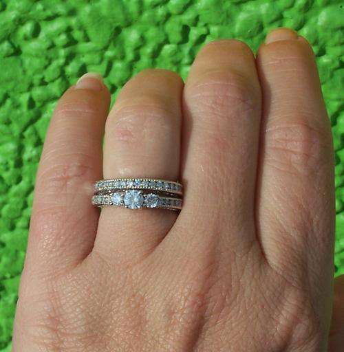 Diamond Engagement & Wedding Set - Gorgeous - LAST SET