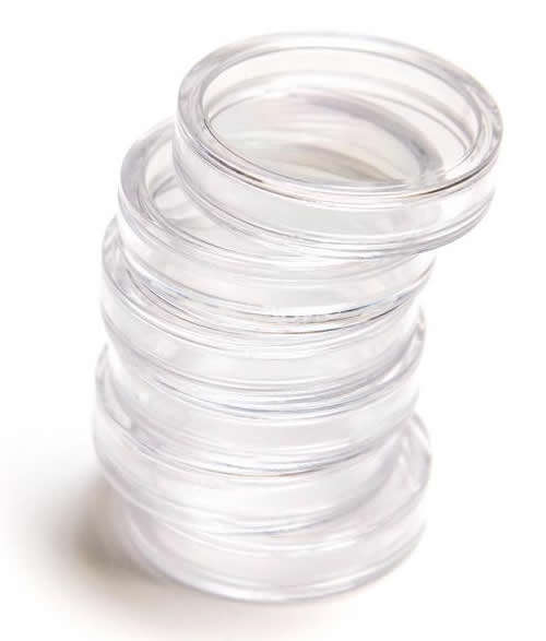 **NEW Coin Capsules** Perfect fit for ALL Mandela & SARB R5 Coins **SAVE ON BULK BUY**
