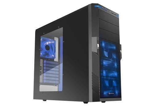 Sharkoon T9 Value Edition-Gaming  ATX Midi Tower Case