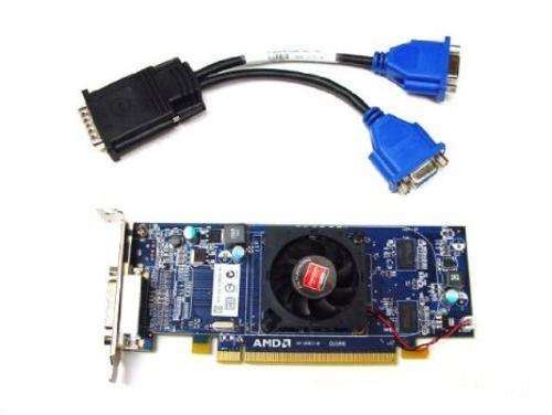 ATI Radeon HD6350 AMD 512MB PCI-E X16 Video Graphics Card with Dual DVI Splitter
