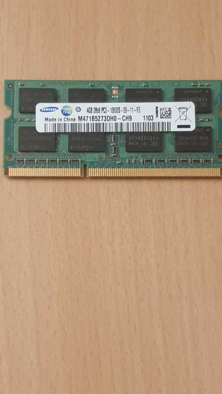 4GB RAM SODIMM DDR3