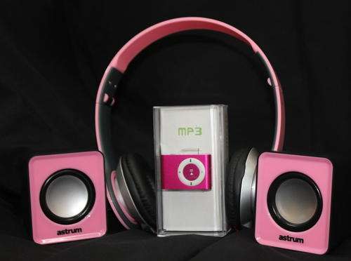 MP3 Shuffle Colour-Coded BUNDLE PINK