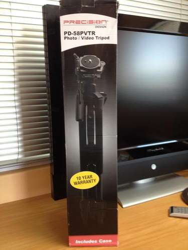 Precision Tripod: PD-58PVTR Photo / Video Tripod