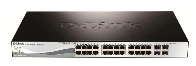 D-Link DGS-1210-28P 28-port Gigabit Smart Managed PoE Switch