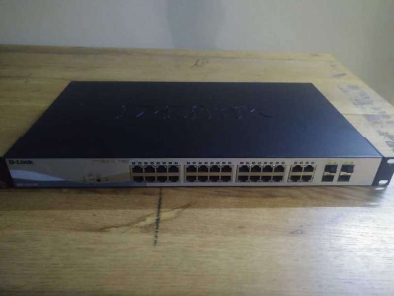 D-Link DGS-1210-28P 28-port Gigabit Smart Managed PoE Switch