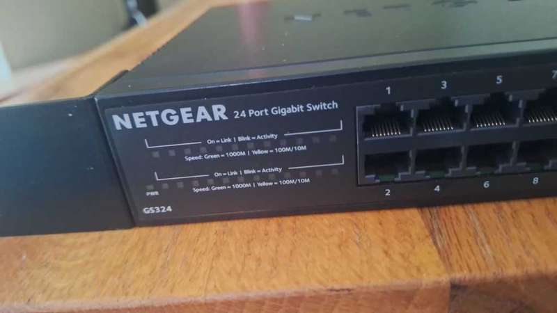 24-port gigabit ethernet unmanaged switch g5324