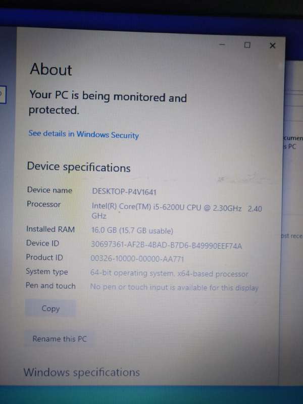 Dell Inspiron I5 with charger