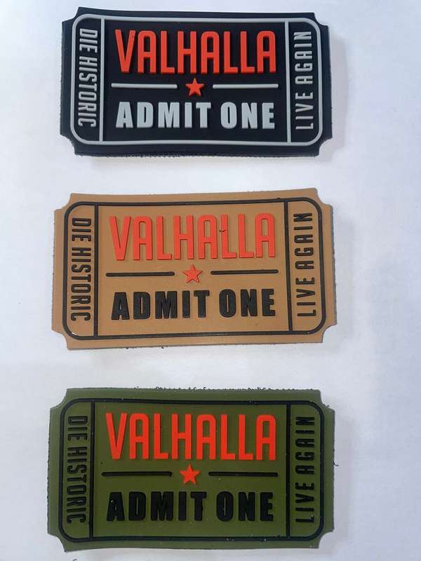 Valhalla Admit One Morale Patch