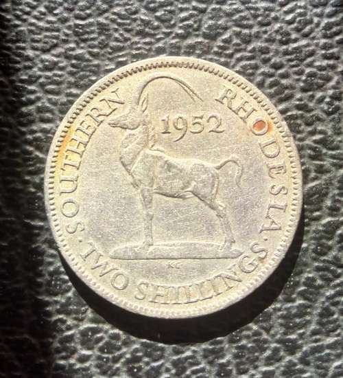 Southern Rhodesia 2 Shilling, George VI 1952