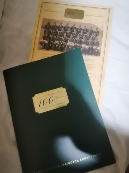 Springbok Emblem Anniversary Jersey- LIMITED EDITION - 100Years