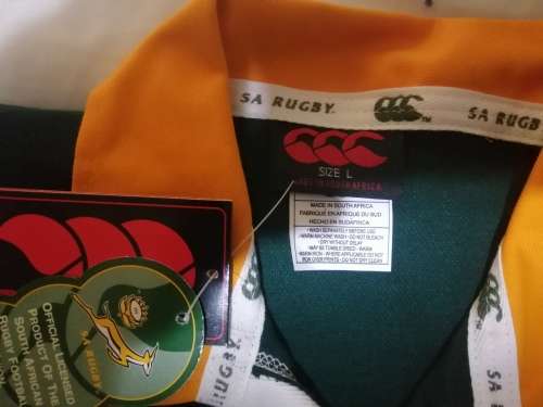 Springbok Emblem Anniversary Jersey- LIMITED EDITION - 100Years