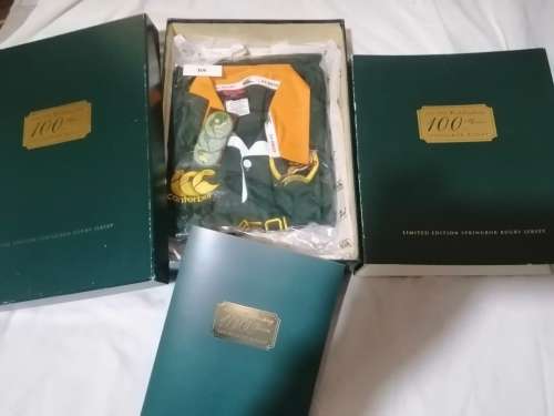 Springbok Emblem Anniversary Jersey- LIMITED EDITION - 100Years