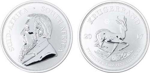 Silver Krugerand 2017 Premium Unc with Certificate of Auth