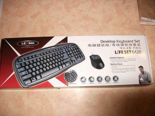 Lexma Lifeset 6420 Wired Keyboard & Mouse Combo