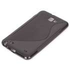 Protective Silicone Case for Samsung Galaxy Note i9220 - Black