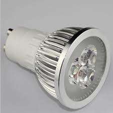 3 Watt 3 LED Down Light GU10..additional bulbs FREE SHIPPING