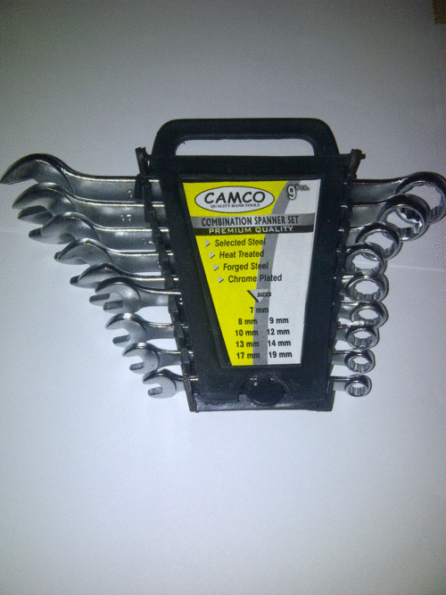 #### Chrome plated Spanner Set ###
