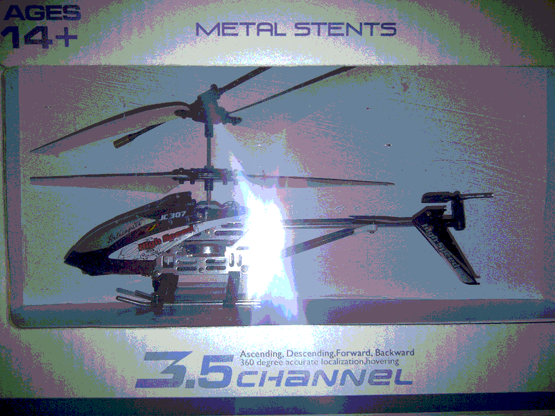 3.5 Channel Helicopter with gyro. 21cm