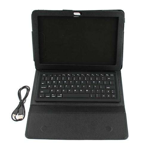 Samsumg Galaxy 10.1 LEATHER COVER with BLUETOOTH KEYBOARD.