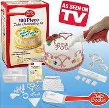 100 Piece Cake decorating Kit.... AS SEEN ON TV