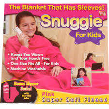 Snuggie Blanket FOR KIDS Just in time for winter..PINK. Last few left