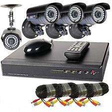 Complete 4 Channel CCTV Security Recording System