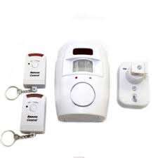 Wirless home alarm with 2 remotes