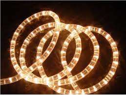 10m MULTIFUNCTION WHITE ROPE LIGHTS