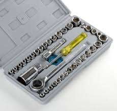 40 Piece Combination Socket Wrench set